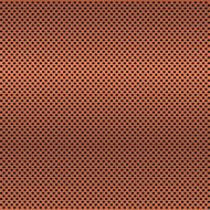 Aluminum grille round copper