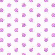 Polka Dots Lilac Pattern N2