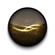 Vector abstract circle app icon N3