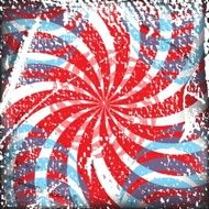 abstract geometric grunge background on white