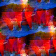 watercolor seamless background red blue texture abstract paint