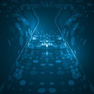Blue vector background N3
