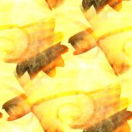 sunlight art picture watercolor seamless cubism