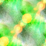 sun glare watercolor green paint abstract blot