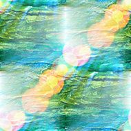 sun glare watercolor green for your design