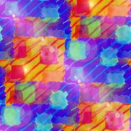 sun glare grunge texture watercolor seamless blue yellow band b