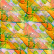sun glare grunge texture watercolor seamless background yellow N5