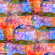 sun glare grunge texture watercolor seamless background drawn b N6