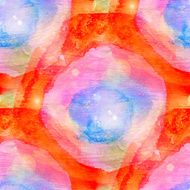 sun glare grunge texture watercolor orange pink blue seamless b