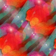 sun glare grunge texture watercolor green red vanguard seamless