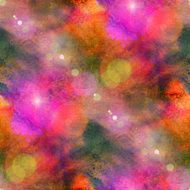 sun glare background purple orange watercolor art seamless text