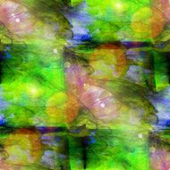sun glare background green blue watercolor art seamless texture