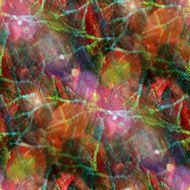 sun glare background green red watercolor art seamless texture a