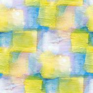 sun glare art yellow blue watercolor design