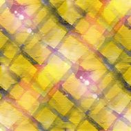 sun glare art yellow black mesh watercolor design