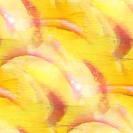 sun glare art yellow red spot watercolor design