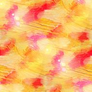 sun glare art yellow red spot watercolor design N2