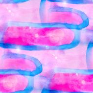 sun glare abstract seamless painted pink blue watercolor backgr