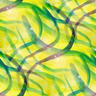 sun glare abstract green yellow seamless painted watercolor bac