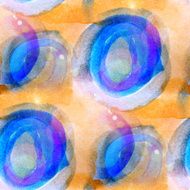sun glare abstract blue brown seamless painted watercolor backg