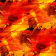seamless red fire watercolor background