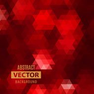 Vector background with red triangles N6