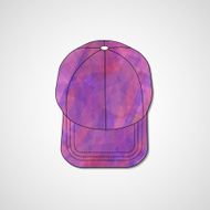 Abstract illustration on peaked cap N188