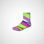 Abstract illustration on sock N192
