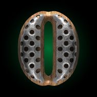 vector metal and wood figure 0