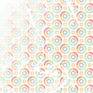 grunge seamless sector ring circles background on white N2