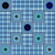piece of cloth with buttons