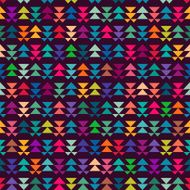 Geometric seamless pattern with triangles N9