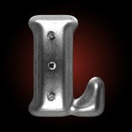 vector metal construction figure l N2