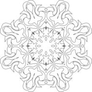 symmetry curves pattern N2
