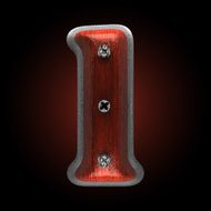 vector metal and wood figure 1 N2