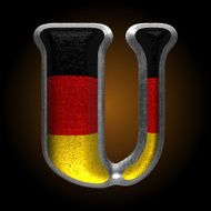 Vector Germany metal figure u N2