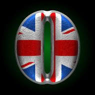 Vector Great Britain metal figure o N2