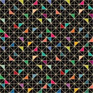 Abstract mosaic background made of colorful arrows N22