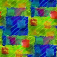 abstract vintage green blue avant-garde watercolor seamless te