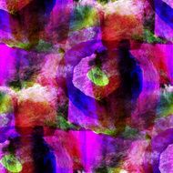 abstract avant-garde purple green seamless wallpaper watercolor
