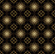 black and golden geometric texture