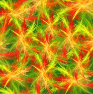 Abstract background in green and red Computer generated graphic