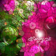 Abstract colorful shining circle vector background N2
