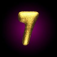 vector golden figure N4