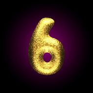vector golden figure N5