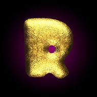 vector golden figure N20