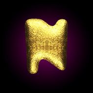 vector golden figure N23