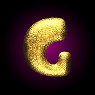 vector golden figure N28