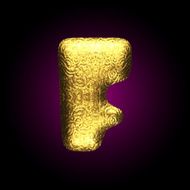 vector golden figure N29