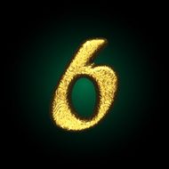 vector golden figure N37